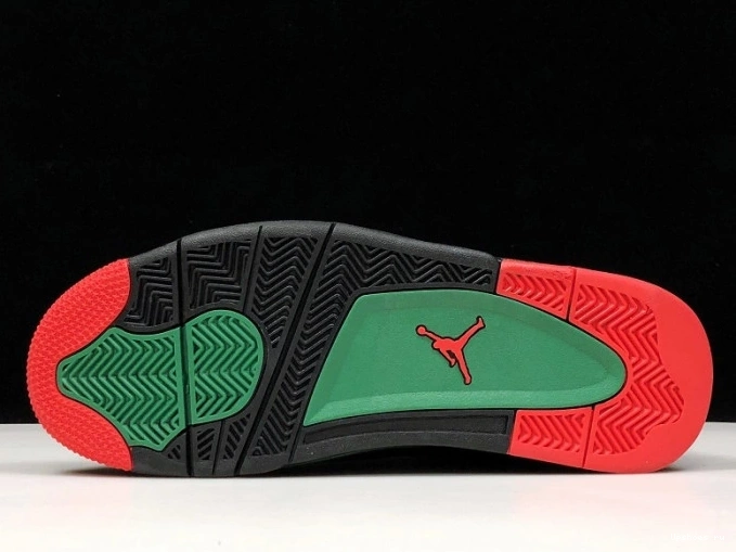 Jordan Red 4 Air Black NRG AQ3816-063 Gorge Green-Varsity 1117